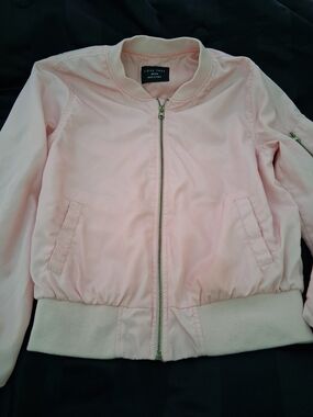 Love Tree Light Pink Bomber Jacket